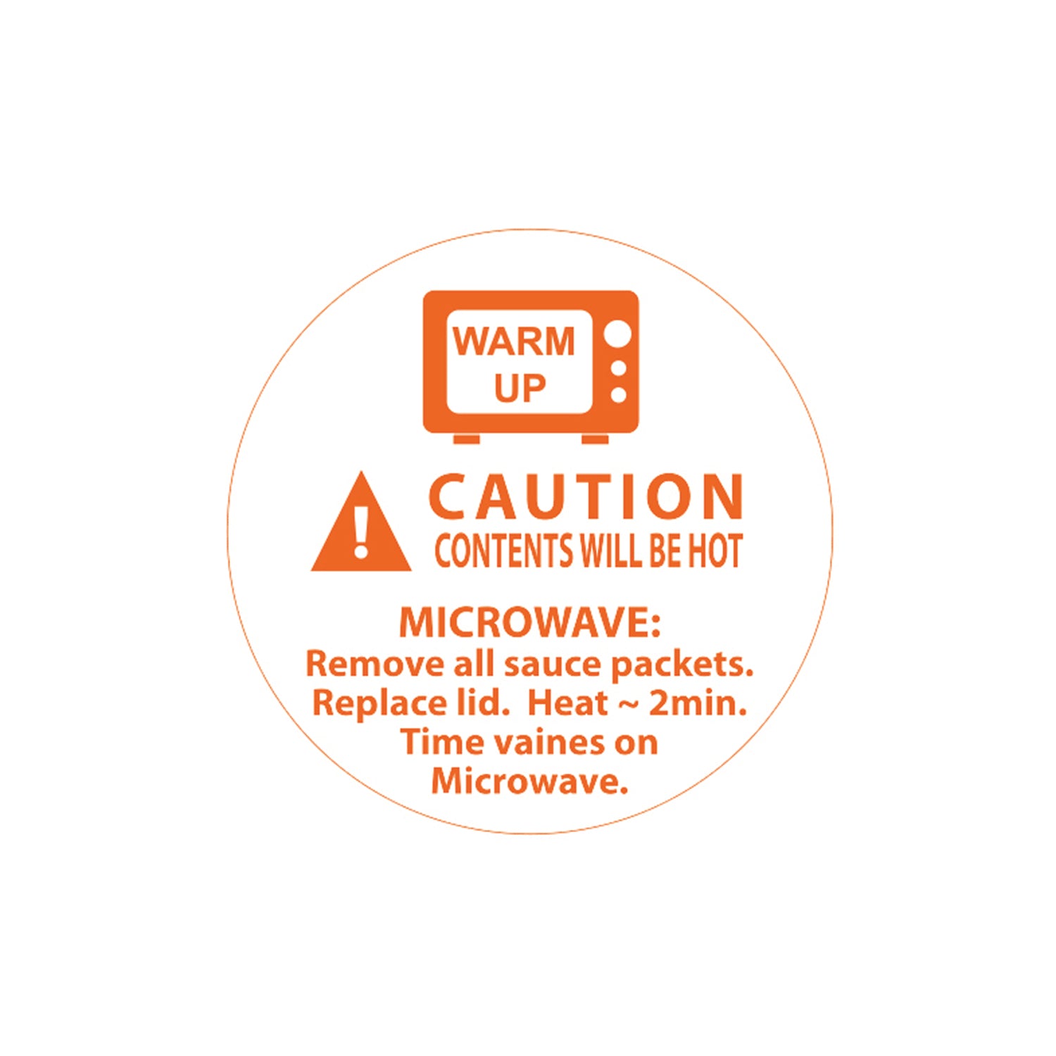 Sticker - Microwave Sticker