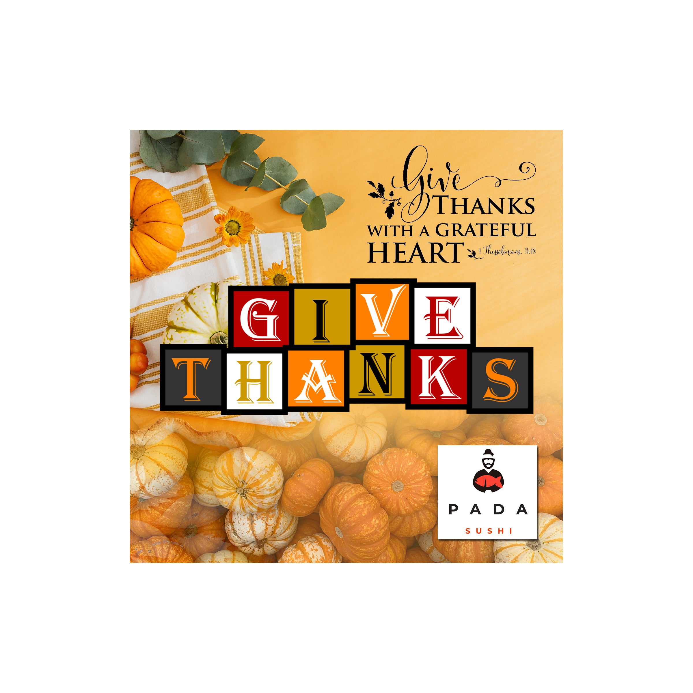 Sticker - Thanksgiving Day