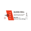 Label - Alaska Roll