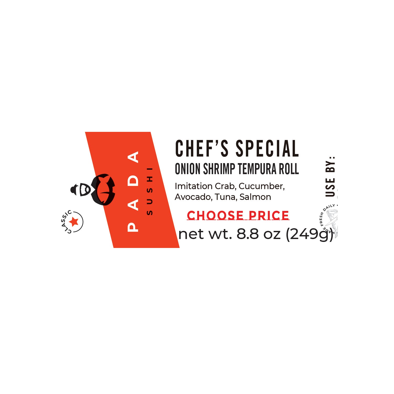 Label - Chef's Special
