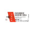 Label - Cucumber Sashimi Roll