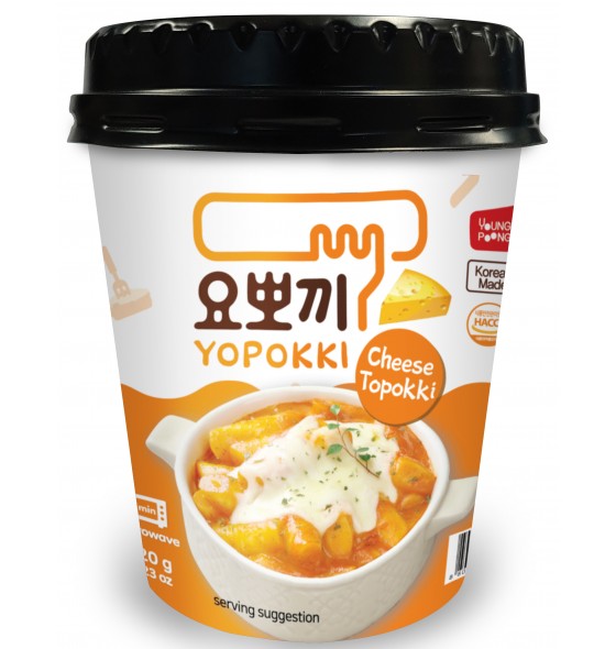 Yopokki EU Cheese Cup 120g x 30ea