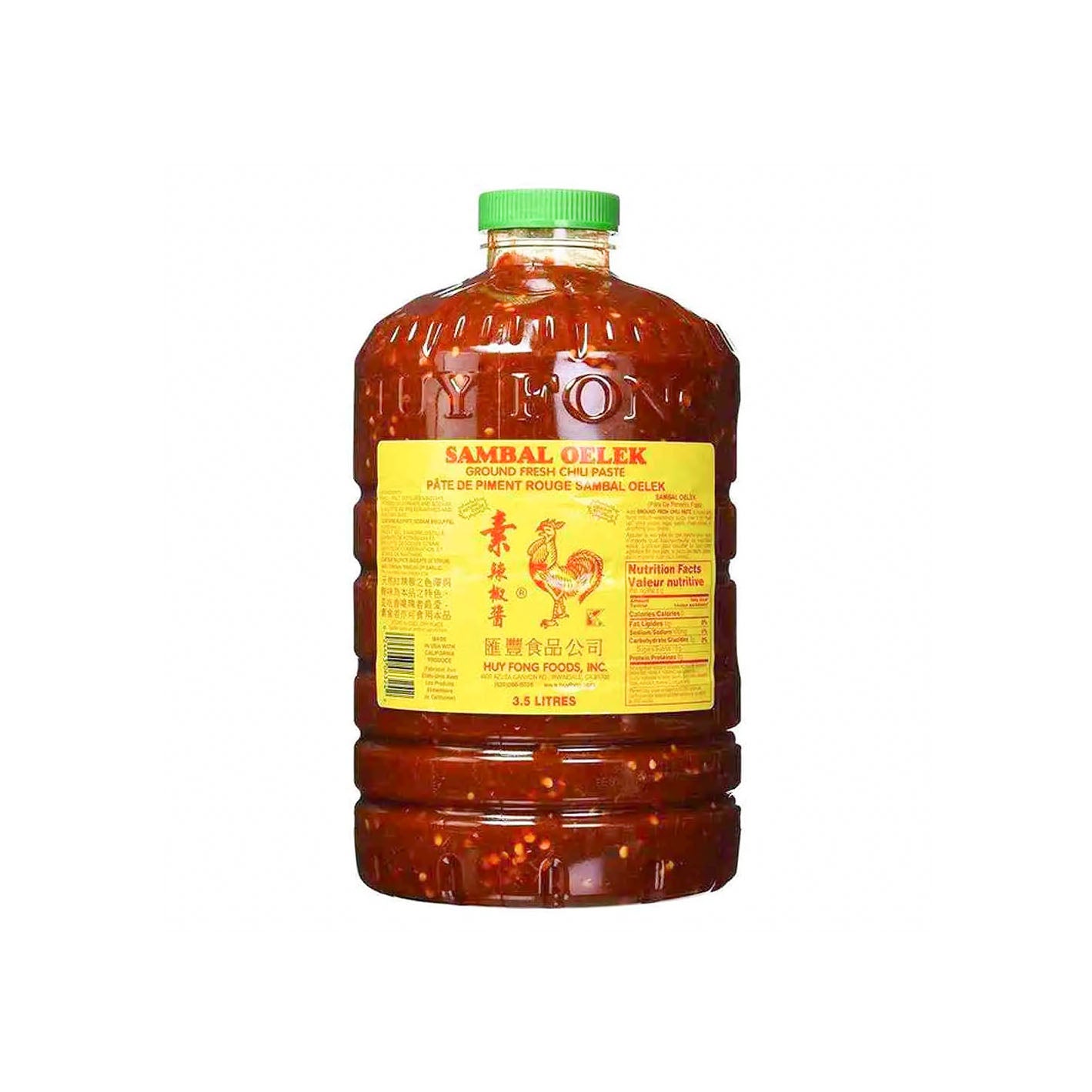 Sambal Oelek 3/1 gal (Huy Fong)