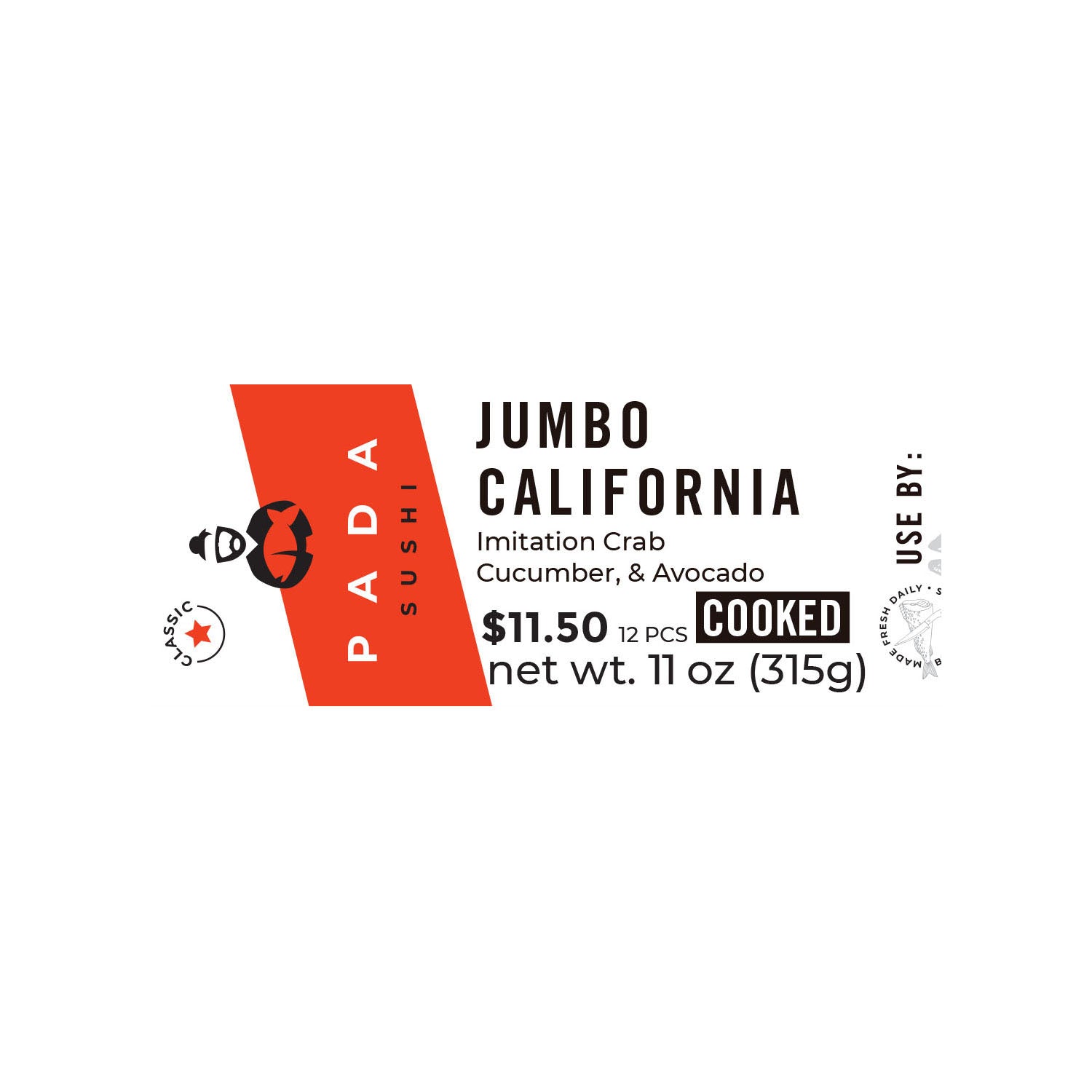 Label - Jumbo Californian