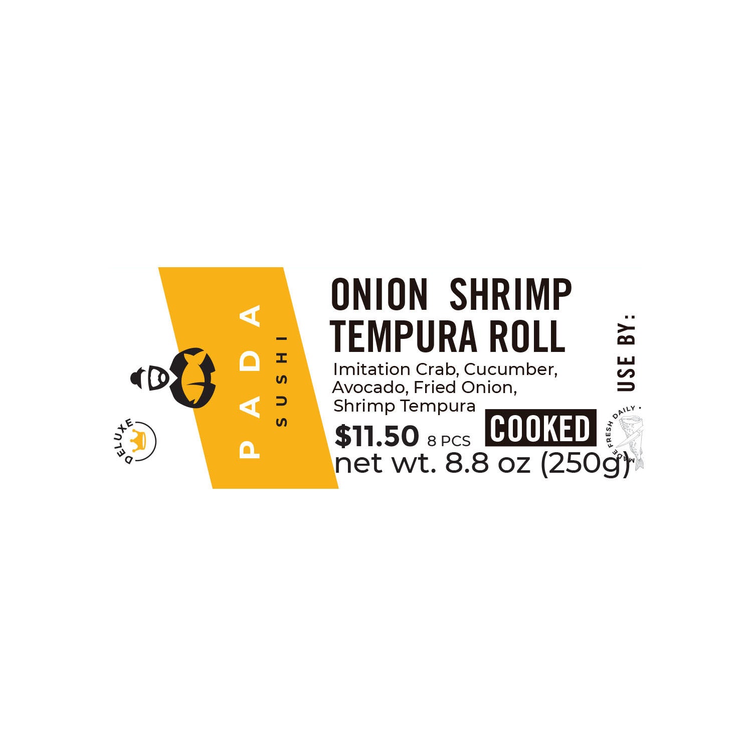 Label - Onion Shrimp Tempura Roll