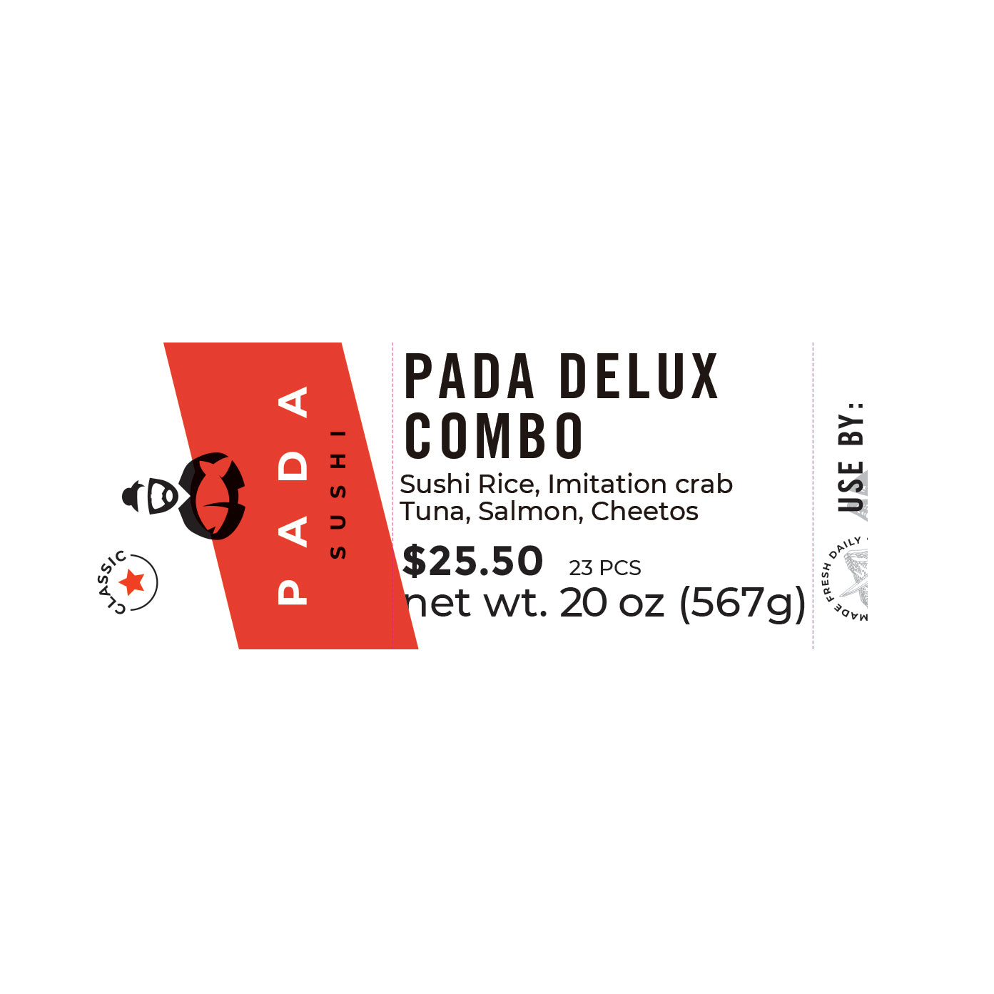 Label - PADA Delux Combo