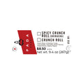 Label - Crunch Roll / Spicy Crunch Roll