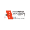 Label - Sushi Sandwich