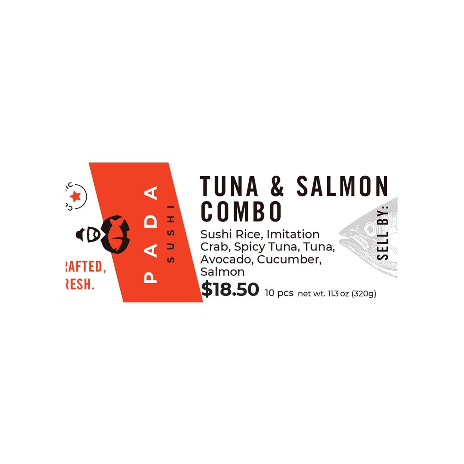 Label - Tuna & Salmon Combo