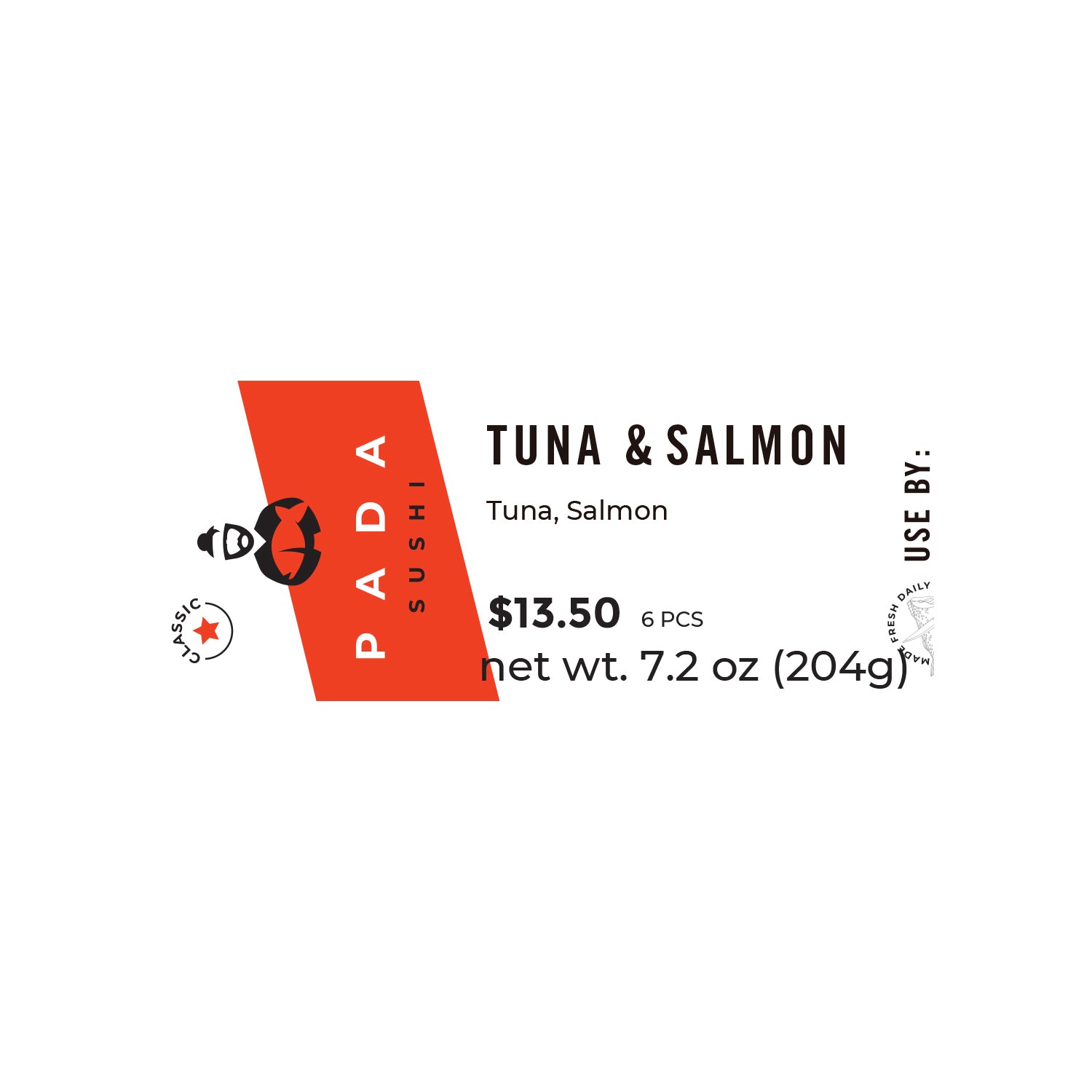 Label - Tuna & Salmon